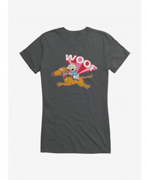 Limited-time Offer Rugrats Spike And Tommy Woof Girls T-Shirt $5.98 T-Shirts