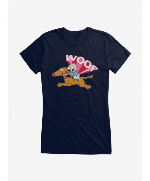 Limited-time Offer Rugrats Spike And Tommy Woof Girls T-Shirt $5.98 T-Shirts