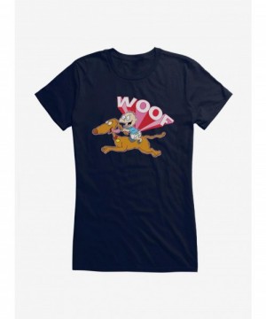 Limited-time Offer Rugrats Spike And Tommy Woof Girls T-Shirt $5.98 T-Shirts