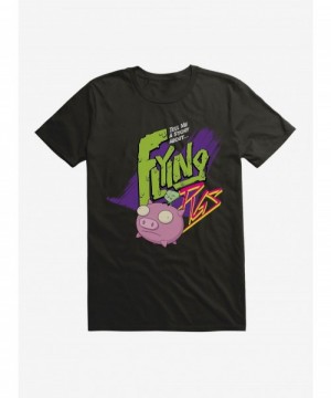 Festival Price Invader Zim Gir Flying Pigs T-Shirt $7.07 T-Shirts