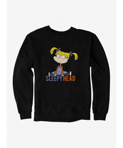 Festival Price Rugrats Angelica Sleepy Head Sweatshirt $12.69 Sweatshirts