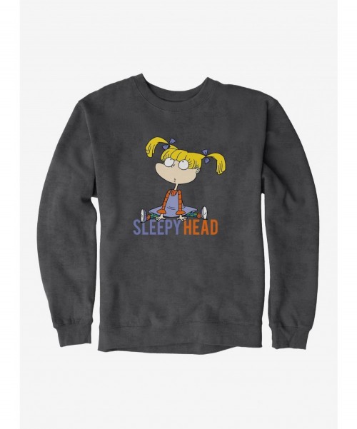 Festival Price Rugrats Angelica Sleepy Head Sweatshirt $12.69 Sweatshirts