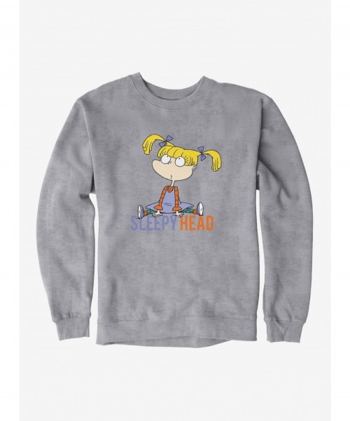 Festival Price Rugrats Angelica Sleepy Head Sweatshirt $12.69 Sweatshirts