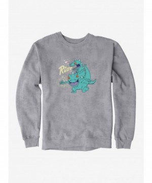 High Quality Rugrats Reptar Rawr Attack Sweatshirt $12.10 Sweatshirts